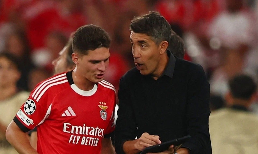Bruno Lage trở thành HLV đầu tiên bị sa thải ở Champions League mùa này. benfica.jpg