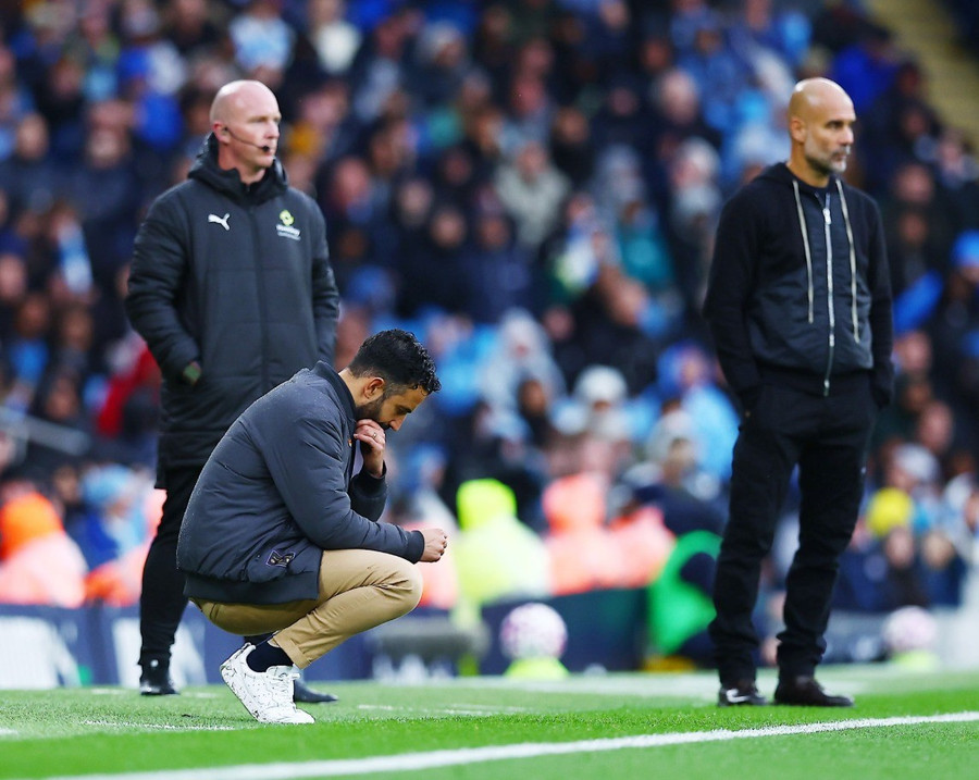 HLV Ruben Amorim thất vọng khi Man Utd thua Man City 0-3 ở vòng 4 Ngoại hạng Anh. man.jpg