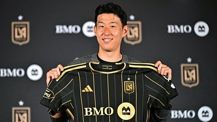 Son Heung Min chính thức ra mắt Los Angeles FC hôm 7/8. son.jpg