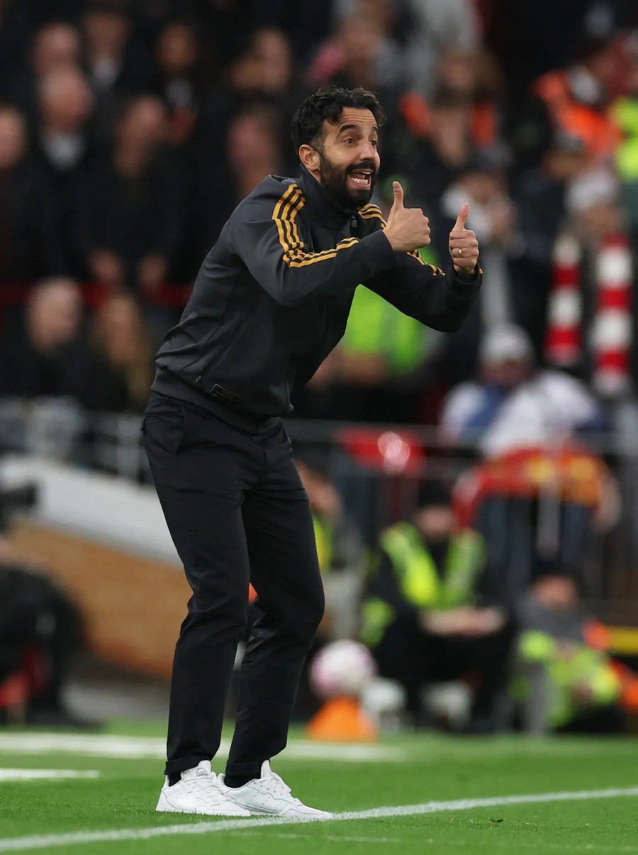 Chiến lược gia Ruben Amorim đã biến Man Utd thành ‘vua bóng dài’ ở Ngoại hạng Anh mùa này. man-utd.jpg