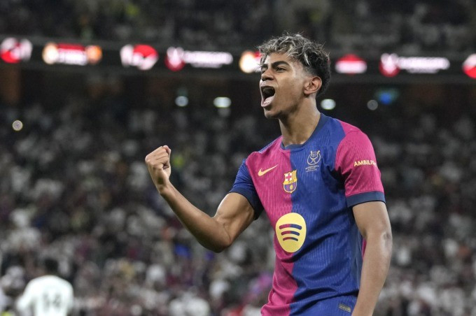 Thần đồng Yamal vừa có phát biểu gây tranh cãi trước thềm đối đầu Barcelona – Real Madrid ở vòng 10 La Liga. yamal.jpg