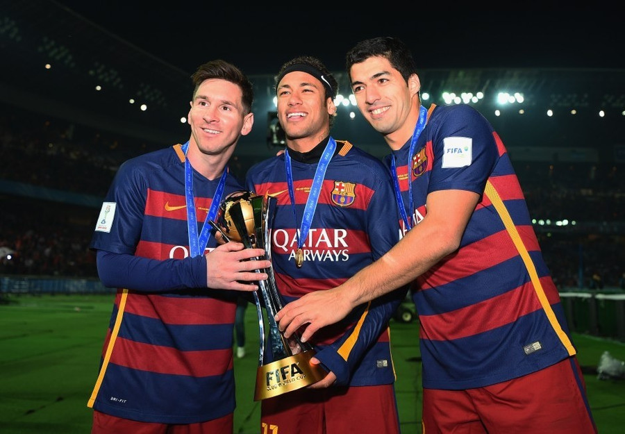 “Tam tấu” MNS từng bùng cháy trên sân cỏ thời vàng son khi còn khoác áo Barcelona. neymar-4.jpg