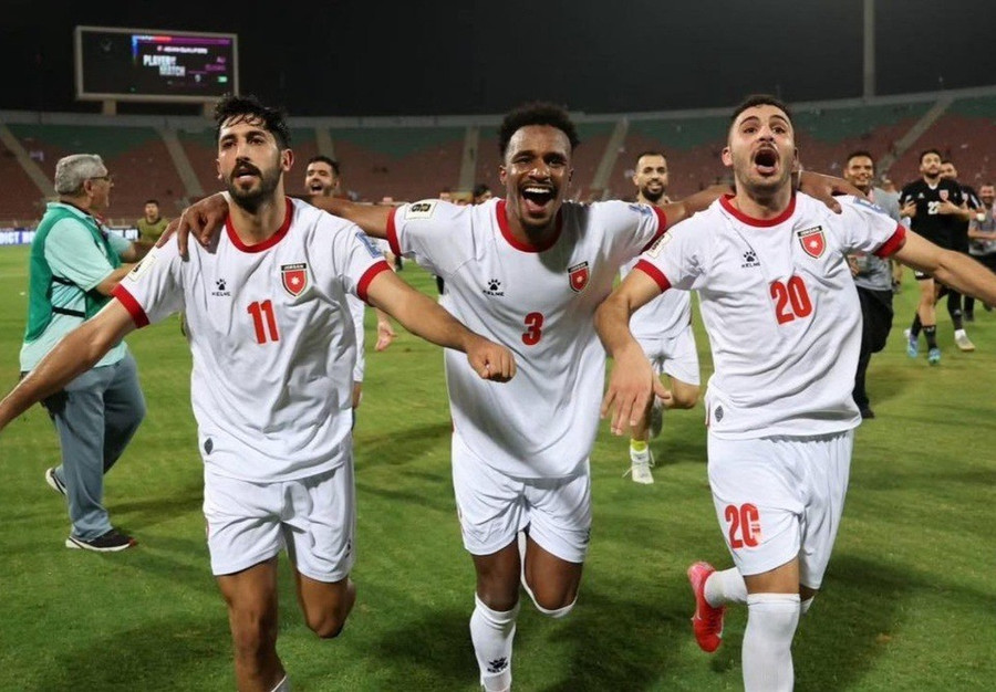Jordan lần đầu tiên giành vé dự World Cup khi đánh bại Oman 3-0 tối 5/6. screenshot-5.jpg
