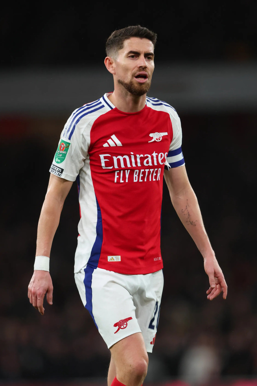 Jorginho nằm trong danh sách cầu thủ phải rời Arsenal. arsenal-1.jpg