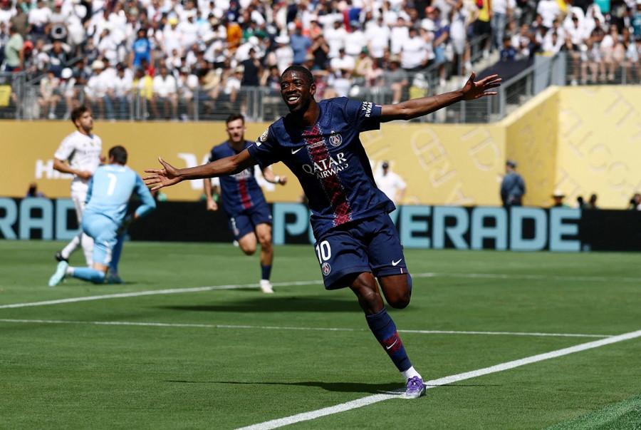 Tiền đạo Dembele của PSG và tuyển Pháp nổi lên như ứng viên nặng ký cho giải thưởng Quả bóng Vàng 2025. qbv.jpg