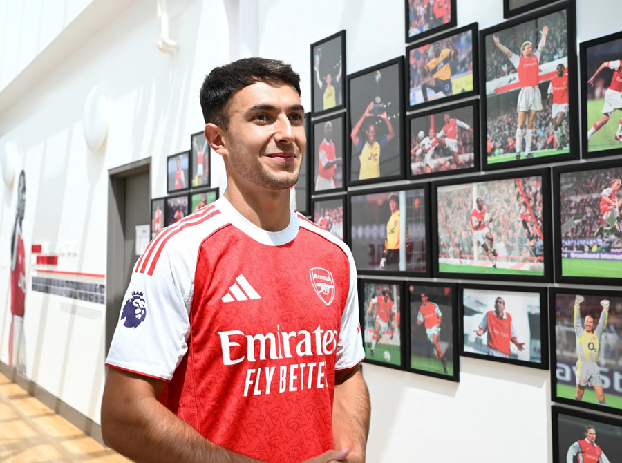 Tân binh Martin Zubimendi của Arsenal đã sẵn sàng khuấy đảo Ngoại hạng Anh. arsenal.jpg