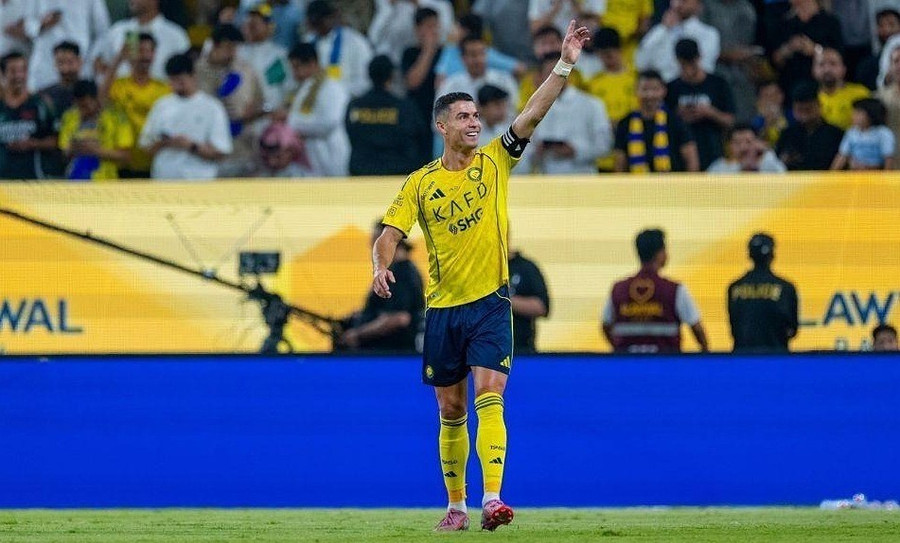 Cristiano Ronaldo ghi hai bàn giúp Al Nassr hạ Al Riyadh 5-1 tại Saudi Pro League. ronaldo.jpg
