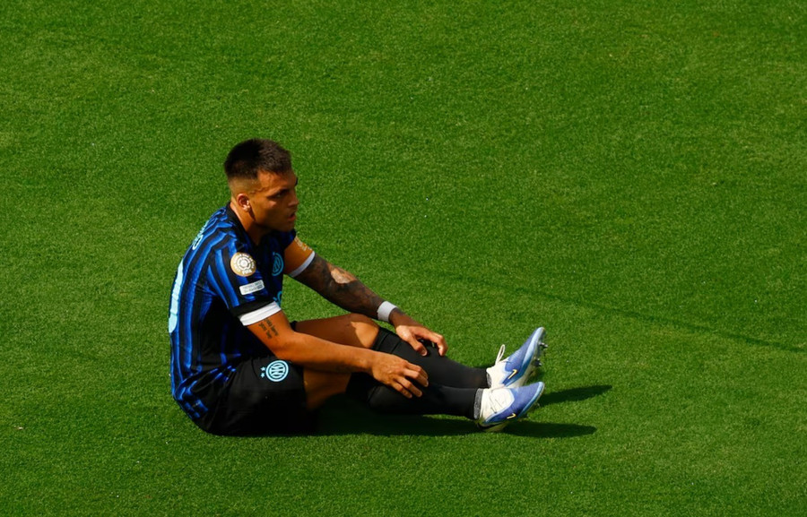 Lautaro Martinez trong trận Inter Milan thua Fluminense 0-2 ở vòng 1/8 FIFA Club World Cup hôm 1/7 (giờ Hà Nội). inter.jpg