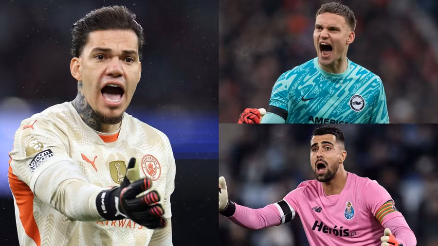 6 thủ môn có thể thay thế Ederson tại Man City