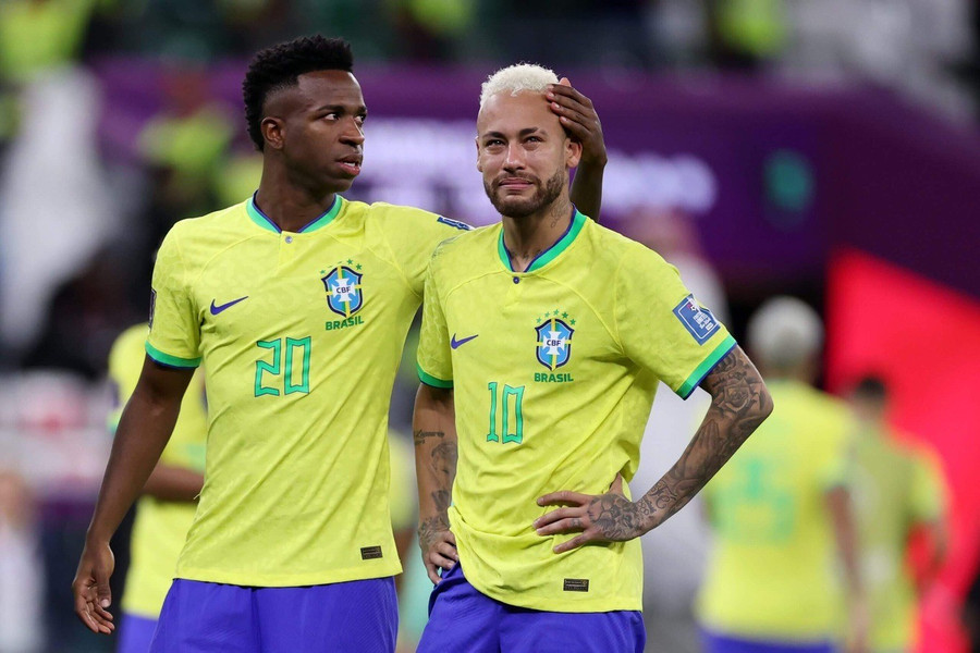 Vấn đề nội bộ khiến Neymar và các đồng đội tại tuyển Brazil nguy cơ bị cấm dự World Cup 2026. naymar.jpg
