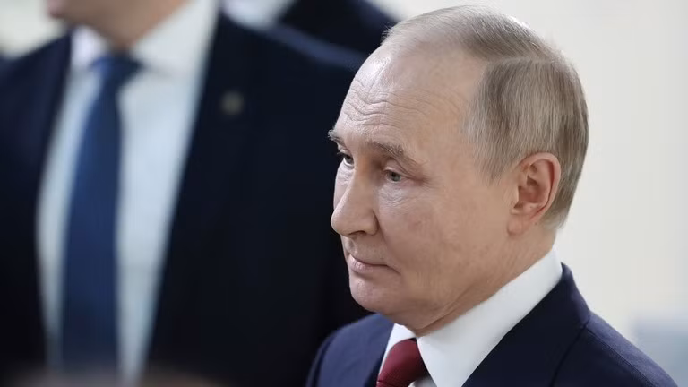 Tổng thống Nga Vladimir Putin.