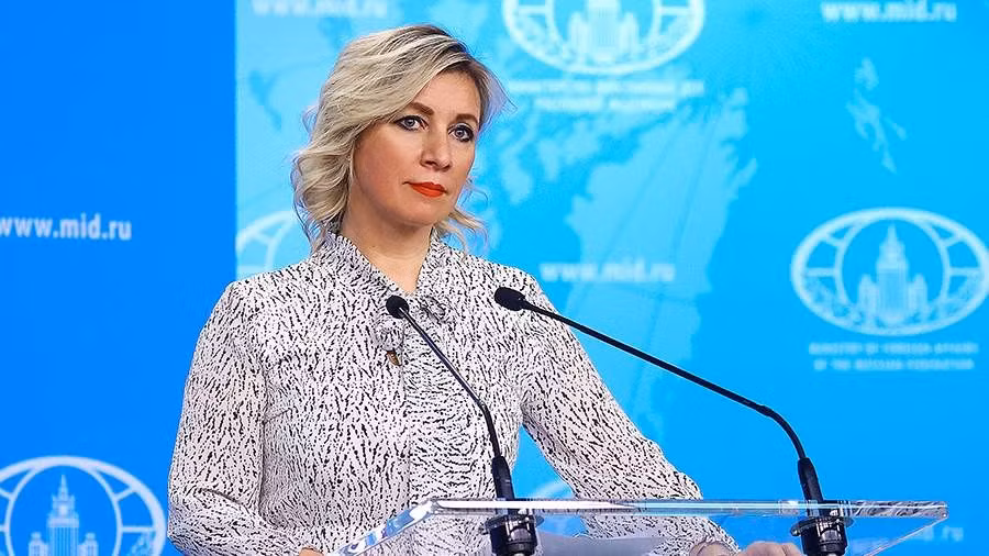 Người phát ngôn Bộ Ngoại giao Nga Maria Zakharova.