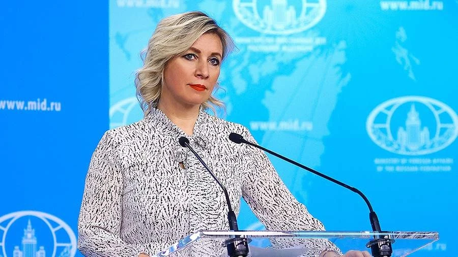 Người phát ngôn Bộ Ngoại giao Nga Maria Zakharova.