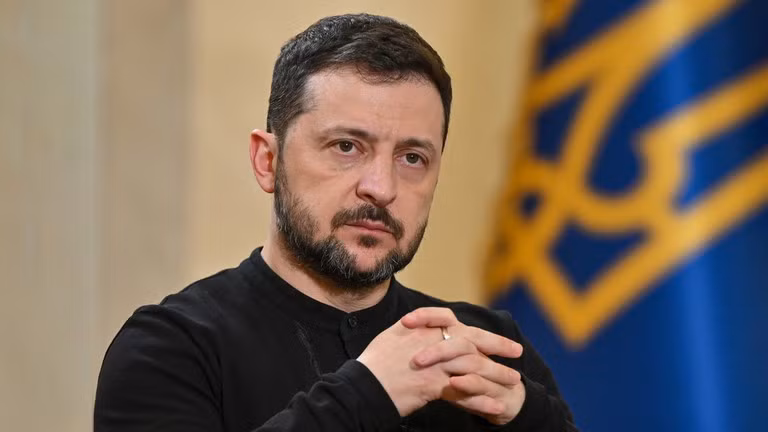 Tổng thống Ukraine Vladimir Zelensky.