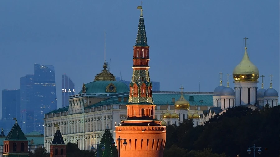 Điện Kremlin ở Moscow.