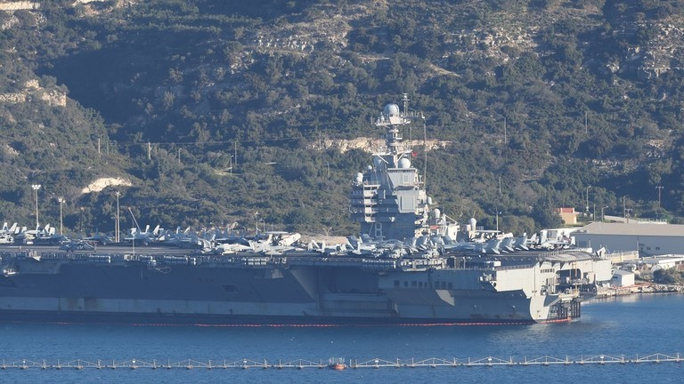 Tàu USS Gerald R. Ford của Hải quân Mỹ.