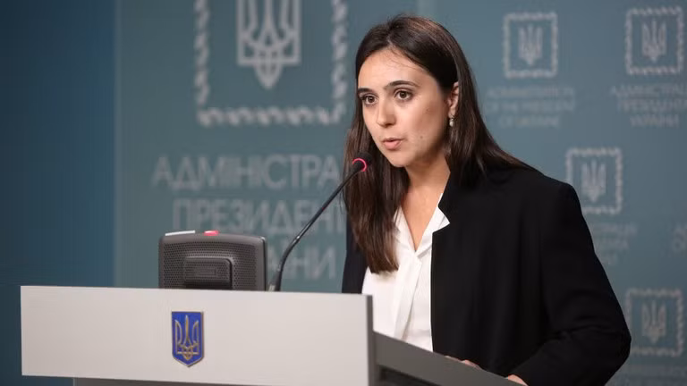 Bà Yulia Mendel, cựu phát ngôn viên của Tổng thống Ukraine Vladimir Zelensky.
