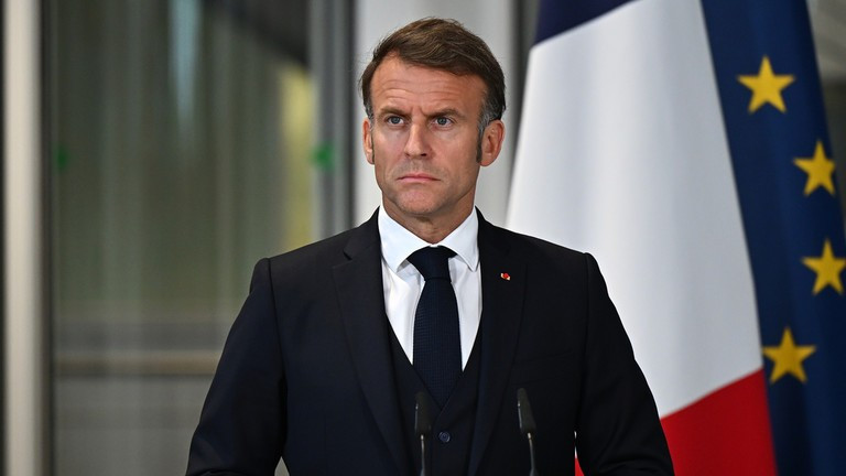 Tổng thống Pháp Emmanuel Macron.