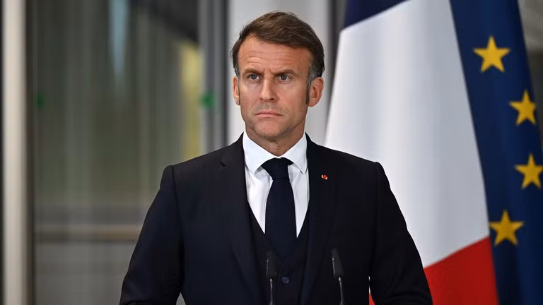 Tổng thống Pháp Emmanuel Macron.