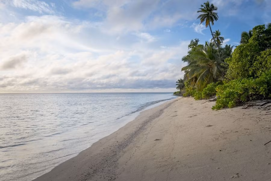 Đảo Alphonse ở Seychelles nắng quanh năm, nhiệt độ hiếm khi xuống dưới 22 độ C.