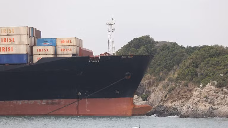 Tàu chở hàng Touska của Iran.