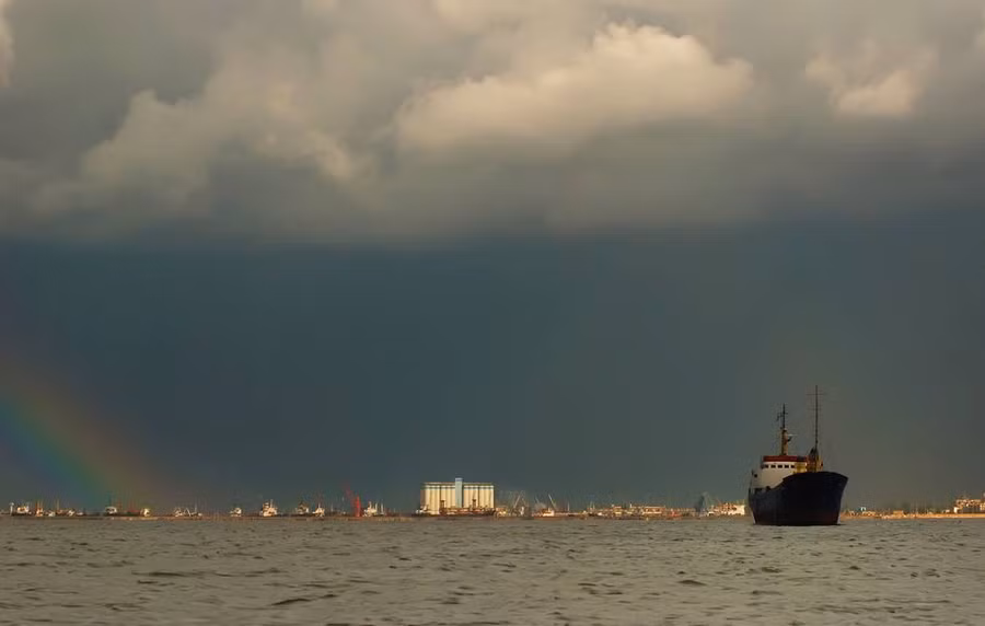 Cảng Tartus của Syria.