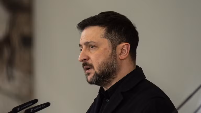 Tổng thống Ukraine Vladimir Zelensky.