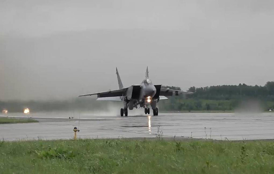 Máy bay chiến đấu MiG-31 của Nga.