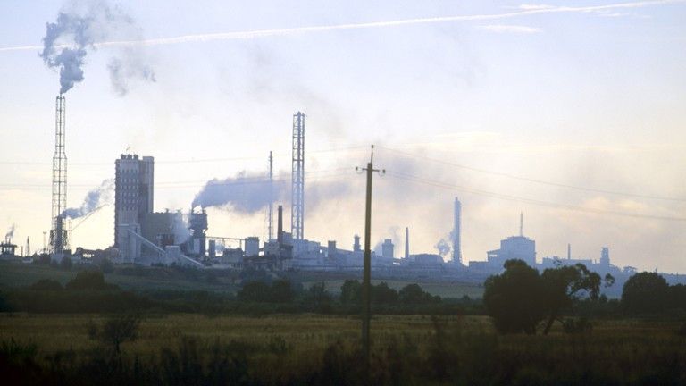 Nhà máy sản xuất phân bón Dorogobuzh ở vùng Smolensk, miền Tây nước Nga.