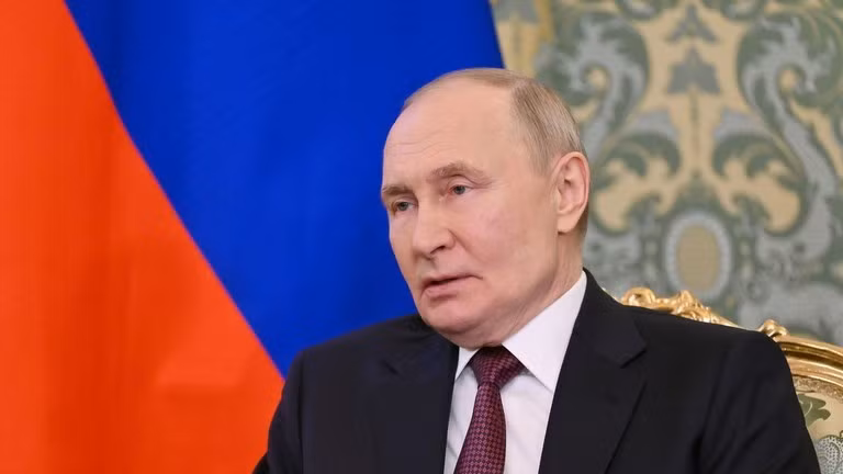 Tổng thống Nga Vladimir Putin.