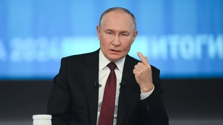 Tổng thống Nga Vladimir Putin.