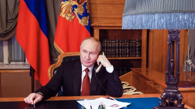 Tổng thống Nga Vladimir Putin.