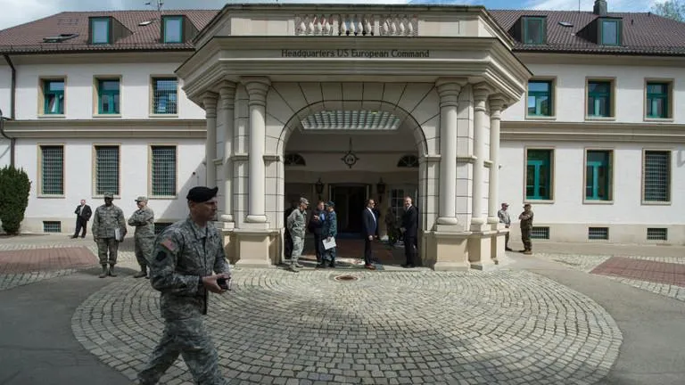 Trụ sở căn cứ quân sự Mỹ tại Patch Barracks ở Stuttgart, Đức