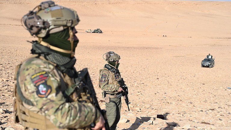 Biên giới Iraq-Syria.