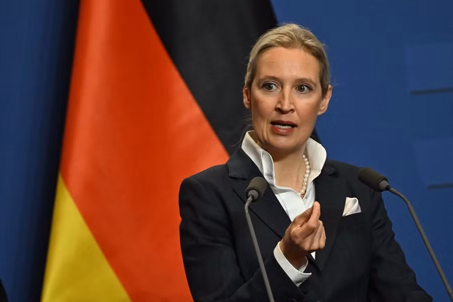 Bà Alice Weidel của đảng AfD.