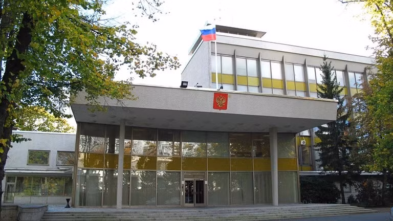 Đại sứ quán Nga tại Thụy Điển.