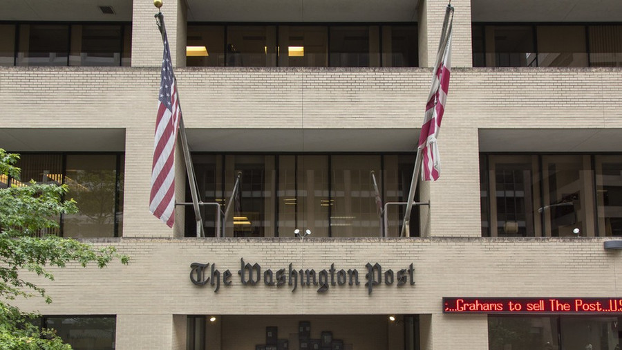 Trụ sở tờ báo The Washington Post tại Washington, DC.