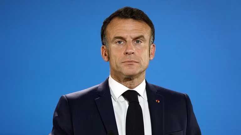 Tổng thống Pháp Emmanuel Macron.
