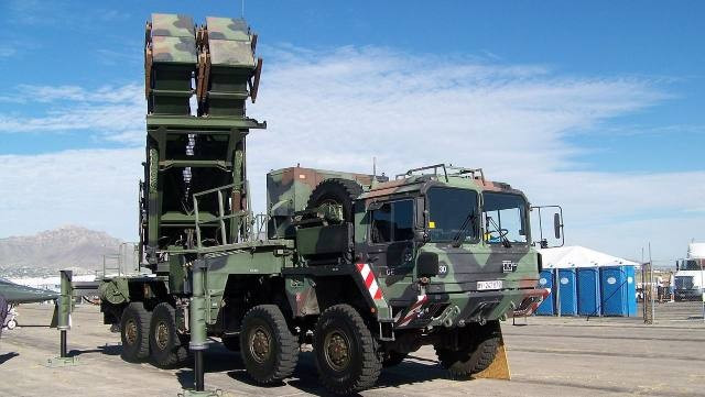 Hệ thống phòng không Patriot do Mỹ sản xuất.