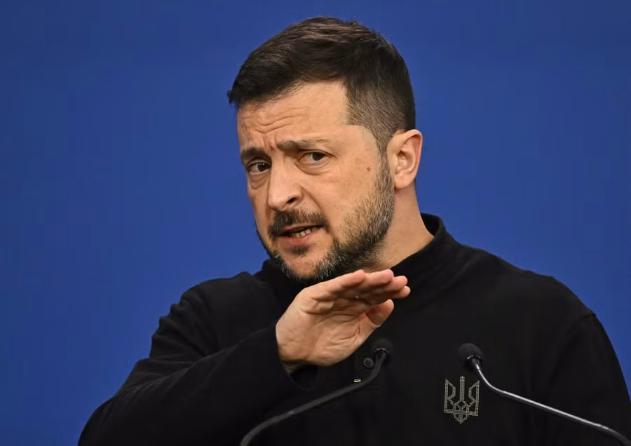 Tổng thống Ukraine Vladimir Zelensky