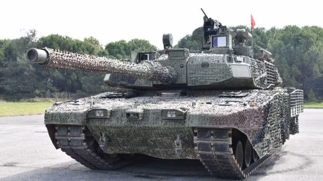 Xe tăng chiến đấu chủ lực Altay của Thổ Nhĩ Kỳ.