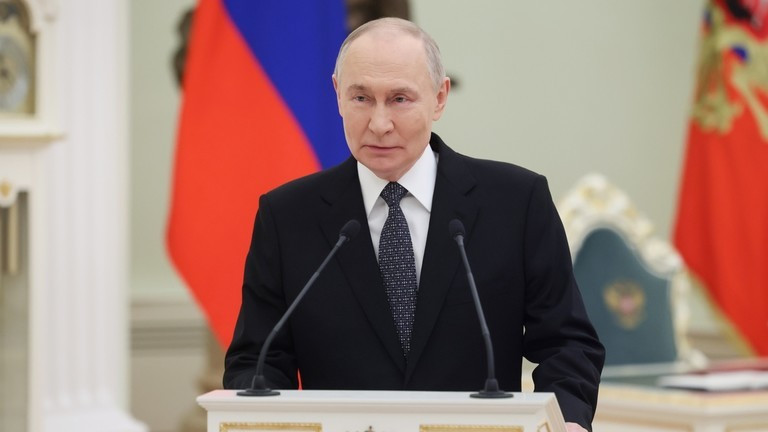 Tổng thống Nga Vladimir Putin.