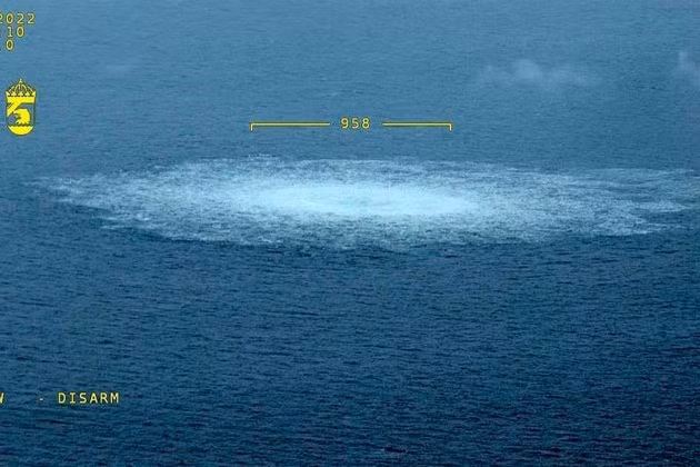 Vụ nổ đường ống Nord Stream xảy ra vào mùa thu năm 2022.