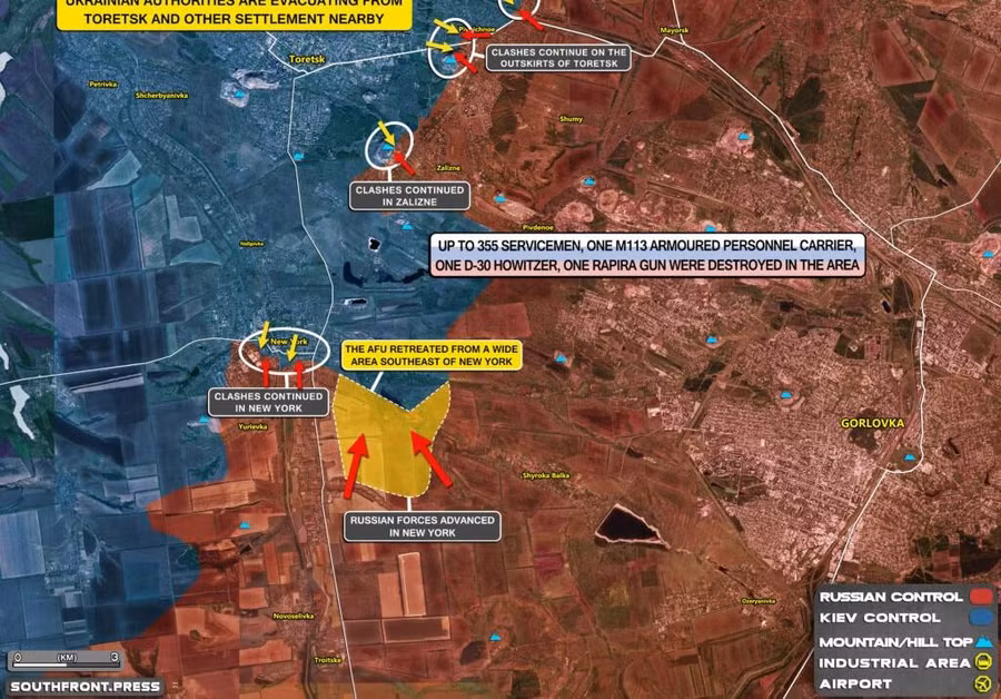 Nga ngày càng kiểm soát nhiều khu vực