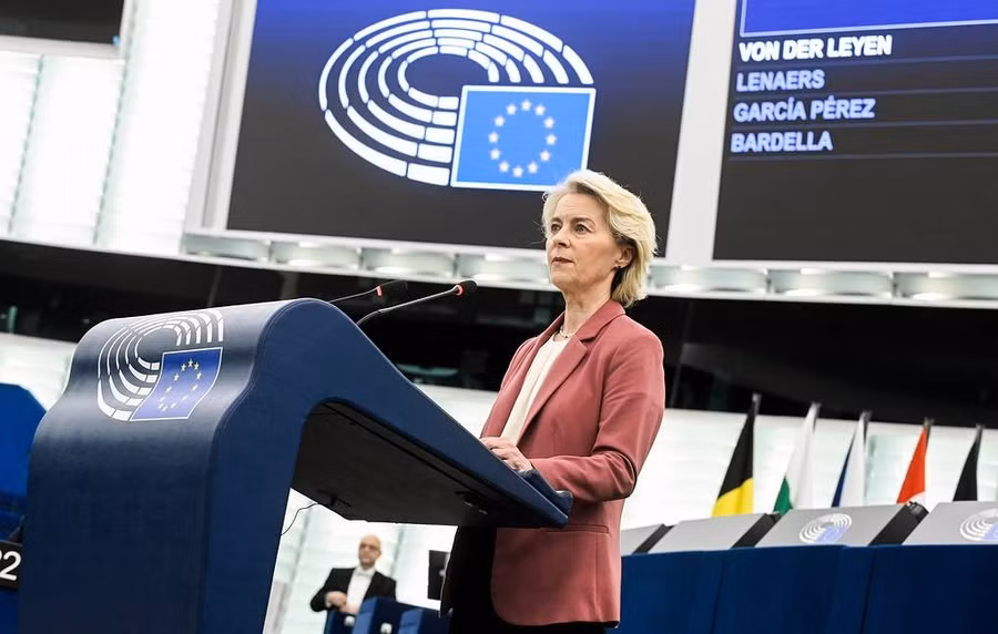 Chủ tịch EC Ursula von der Leyen.