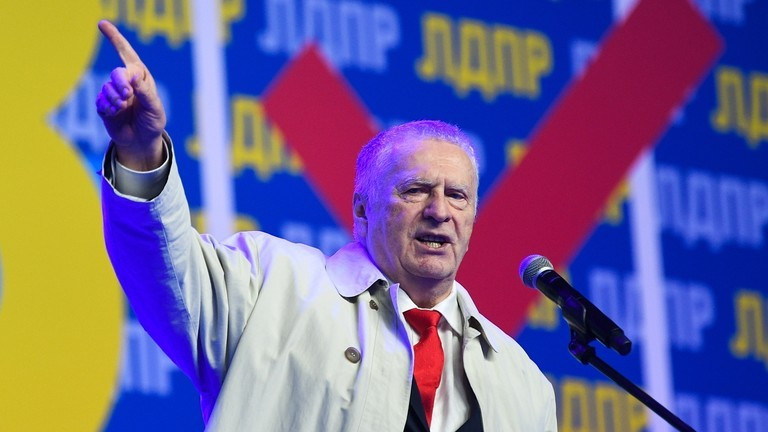 Cố chính trị gia người Nga Vladimir Zhirinovsky.
