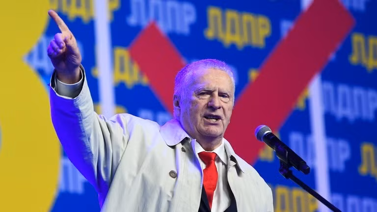 Cố chính trị gia người Nga Vladimir Zhirinovsky.