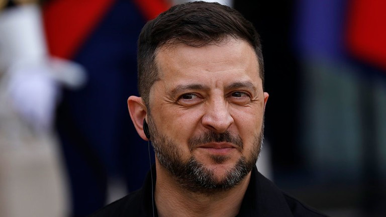Tổng thống Ukraine Vladimir Zelensky.