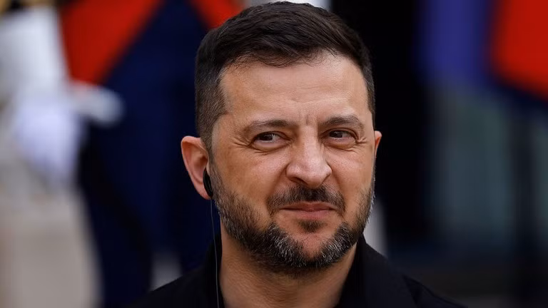 Tổng thống Ukraine Vladimir Zelensky.