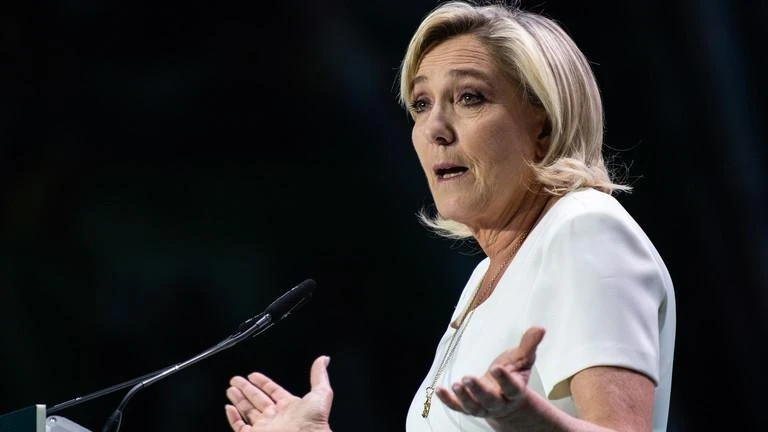 Chính trị gia Marine Le Pen, cựu lãnh đạo đảng RN của Pháp